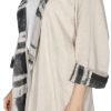 Baskı Detaylı Taba Keten Kimono - Görsel 5